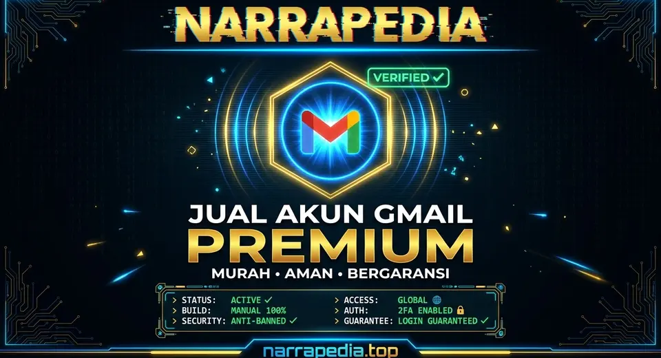 Promo Akun Gmail Murah Bergaransi Anti Banned & Siap Pakai.